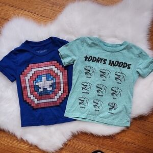 Two Boy T Shirts, 2T